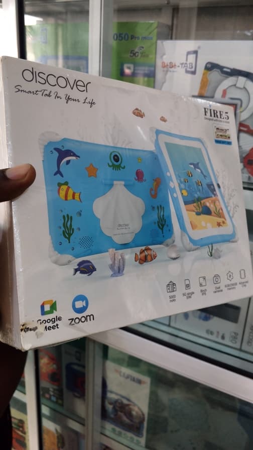 Discover, Kiddies tab, 8 inch screen, with sim , 6g ram, 256g ROM , android os    