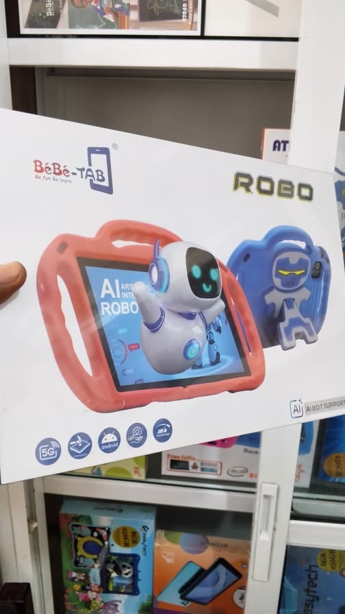 Bebe Kiddies tab ROBO 10.0 inch screen, with sim, 12g ram, 512g ROM , android os    