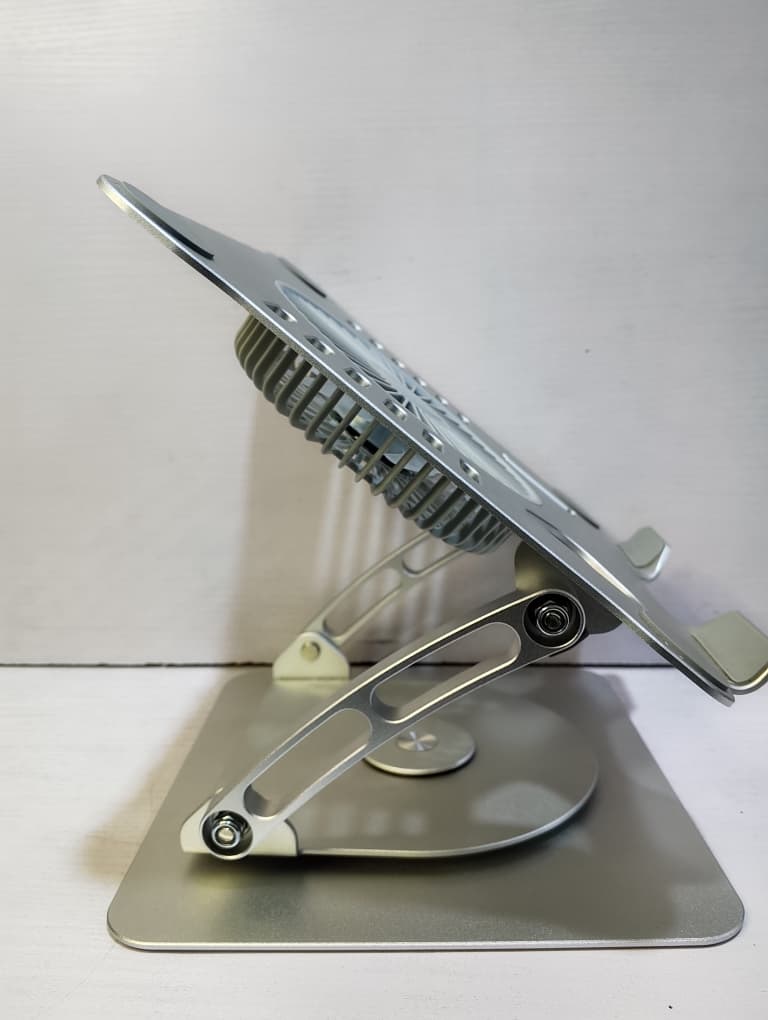 Adjustable Laptop stand wit fan & 360 rotation.