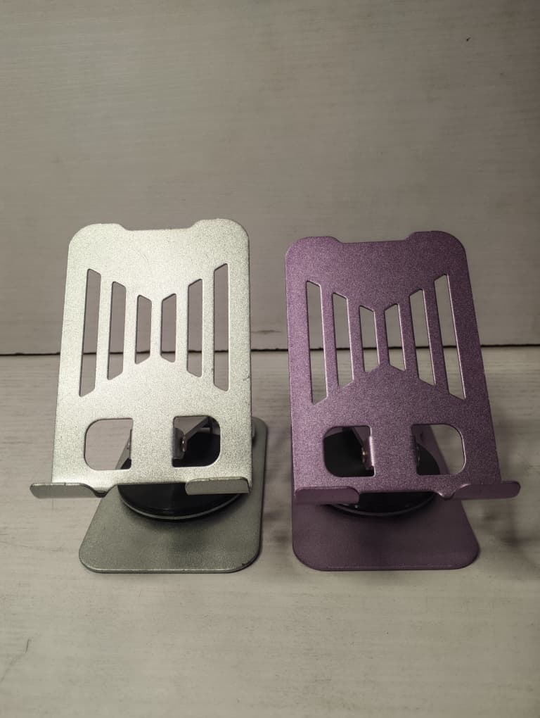 Adjustable Phone stand without fan, 360 rotation.